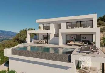 Villa Faro Modernen Luxe Woning zum verkauf Wohnanlage Jazmines Cumbre del Sol