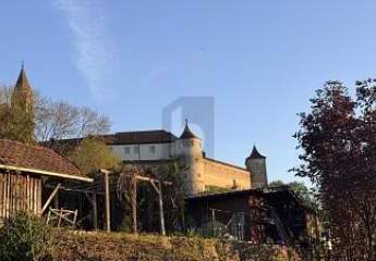 COMBURGBLICK MIT GENHEMIGUNG UND BAUPLAN