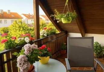 IDYLLISCH UND GEPFLEGT MIT TRAUMHAFTEM BALKON