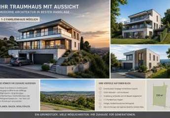 BESTLAGE MIT UNVERBAUBARER AUSSICHT  ERSCHL. BAUGRSTCK
