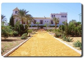 Hacienda-Landhotel bei Carmona nahe Sevilla Andalusien, wartet auf neue Hausherren.