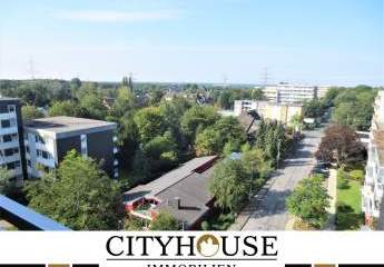 Cityhouse: Top Level, mit Aufzug und  Panoramablick über Hilden, in sehr gepflegtem Haus!
