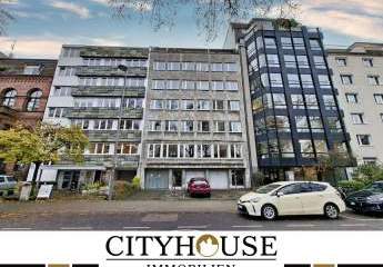 CITYHOUSE: Rheinnähe schöne 2 Zimmer Wohnung im Agnesviertel, vermietet, mit Balkon, Aufzug, Keller