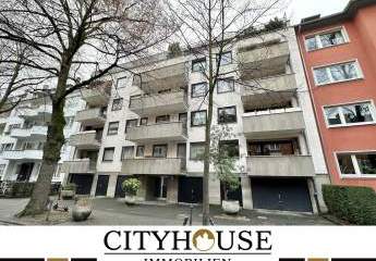 CITYHOUSE: Barrierefreie Wohnung mit Einzelgarage und 2 überdachten Balkonen im Kölner Agnesviertel!