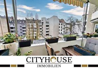 CITYHOUSE: Rheinnähe schöne 2 Zimmer Wohnung im Agnesviertel, vermietet, mit Balkon, Aufzug, Keller