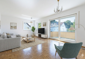 Helle Wohnung mit zwei Balkonen und Tiefgaragenstellplatz