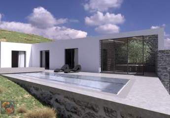 Kreta,Südküste, Kalamaki, Luxusvilla (Projekt) 135m² mit Pool und Meerblick