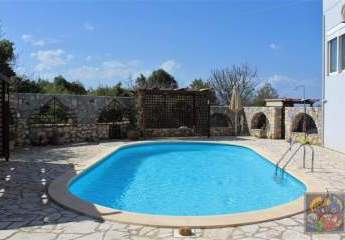 Kreta, Kokkino Chorio, freistehende Villa mit Meerblick und privatem Pool