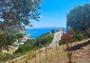 Kreta, Agia Galini, Baugrundstück mit Meerblick Ortsnah aber privat