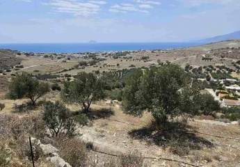 Kreta, Kalamaki - Grundstück von 4.400m² mit Meerblick zu verkaufen