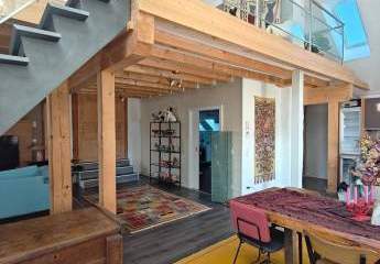 LOFTJUWEL mit Galerie & Einliegerwohnung –ZWEITWOHNSITZWIDMUNG nahe Fuschlsee
