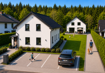 Traumhaftes Baugrundstück m.Bergblick - ideal für Ihre  moderne Doppelhaushälfte