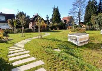 SENSATIONELL! Helle 3-Zimmer Garten-Wohnung mit schöner Terrasse und kleinem Garten