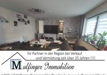 4 Zi. EG Wohnung mit Terrasse, Gartenanteil und Garage