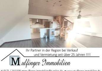 Große Maisonette mit Klimaanlagen (aktuell in 2 Wohnungen unterteilt) mit 2 Balkonen, 2 Einbauküchen und 2 Stellplätzen