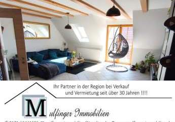 4 Zi. Wohnung in DG / Galerie mit Garten (auf Wunsch), Balkon und Garage in Höchstadt OT