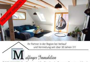 4 Zi. Wohnung in DG / Galerie mit Garten (auf Wunsch), Balkon und Garage in Höchstadt OT