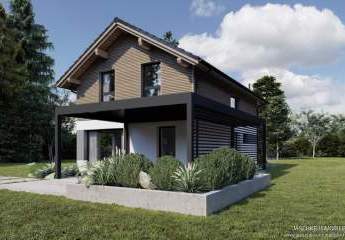 JÄSCHKE - Neubau auf idyllisches Baugrundstück in Brand mit unverbaubarer Fernsicht - zweite Reihe