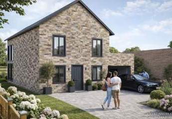 JÄSCHKE - Idyllisches Grundstück in zweiter Reihe in Aachen-Brand mit unverbaubarem Blick ins Grüne