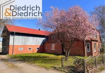 Ihr neues Zuhause: Bauernhaus mit 2 Wohnungen und Scheune, Platz für die ganze Familie in Schalkholz