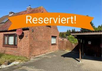Verkauf einer Doppelhaushälfte in Heide mit Garten und Doppelcarport