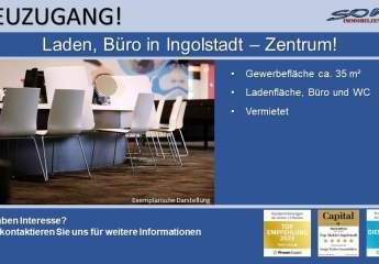 Schöne Laden-/Bürofläche im Zentrum in Ingolstadt! - Ein Objekt von Ihrem Immobilienpartner SOWA Immobilien und Finanzen