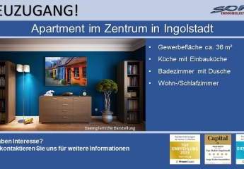 Schönes Apartment im Zentrum in Ingolstadt! - Ein Objekt von Ihrem Immobilienpartner SOWA Immobilien und Finanzen