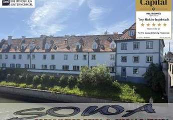 Wohnen auf der Insel! Hochwertgige 3 Zimmer Wohnung mit Balkon mit Blick auf das Schloss in einer beliebten Lage in der Stadtmitte in Neuburg - Ein Objekt von Ihrem Immobilienpartner SOWA Immobilien u