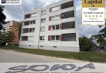 Schicke, gut geschnittene 2 Zimmer Wohnung im Erdgeschoss mit Balkon in Neuburg - Ein Objekt von Ihrem Immobilienpartner SOWA Immobilien und Finanzen