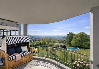 Tolle Fernblickwohnung Wiesbaden Kohlheck! 3 Zimmer, Balkon, Gartennutzung, EBK, Tageslicht-Bad, TG!