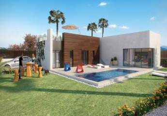 Algorfa Costa Blanca: Schicke Villen mit Pool und Dachterrasse am La Finca Golfplatz