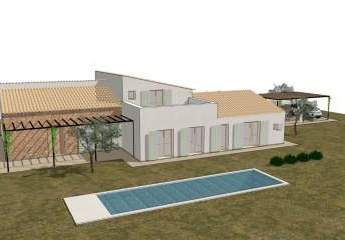 Traumhaftes Finca-Bauprojekt mit eigenem Brunnen in ruhiger Lage nahe Manacor