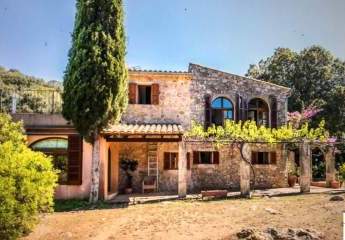 Authentische Finca mit mediterranem Charme und altem Baumbestand bei Capdepera