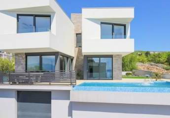 Moderne Neubau-Villa mit Infinity-Swimmingpool, Region Rijeka