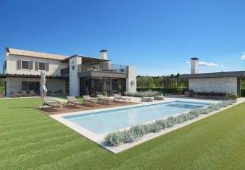 Moderne Neubau-Villa mit Pool und Meerblick