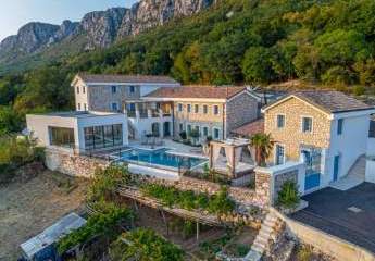 Mediterranes Anwesen mit Swimmingpool und Meerblick, Region Crikvenica