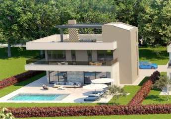 Moderne Neubau-Villa mit Swimmingpool