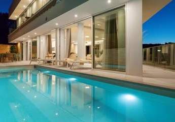 Moderne Luxusvilla mit Swimmingpool und Meerblick, Insel Hvar