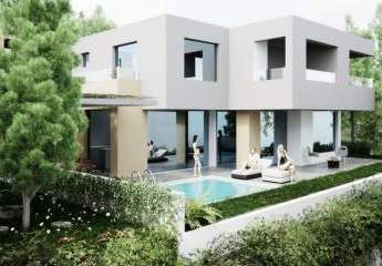 Moderne Neubau-Villa in Makarska mit Meerblick