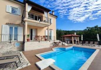 Freistehende Villa mit Pool und Meerblick, Region Opatija
