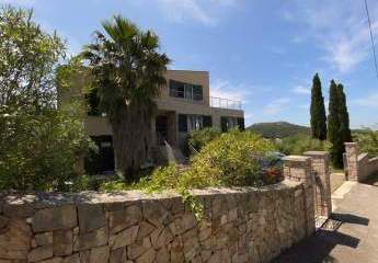 Modernes Haus mit Dachterrasse und wunderschönem Meerblick, Insel Ugljan