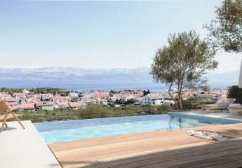 Moderne Villen mit Infinity-Pool und Meerblick