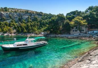 Steinhaus in erster Reihe zum Meer, Insel Hvar