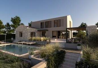 Moderne Villa mit mediterranem Flair bei Vrsar