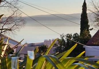 Appartement im Erdgeschoss mit Meerblick in Dramalj, Kvarner Bucht