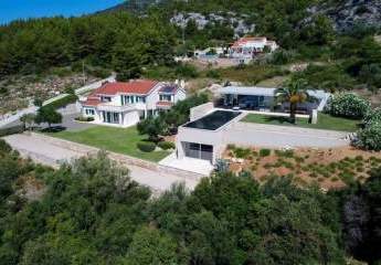 Dalmatinische Villa mit Pool und Meerblick in Orebic