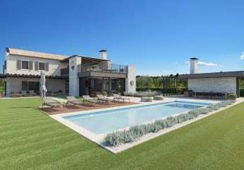 Moderne Neubau-Villa mit Pool und Meerblick