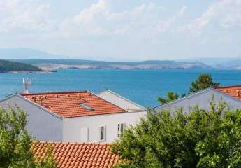 Appartementhaus mit traumhaften Meerblick in Silo, Insel Krk