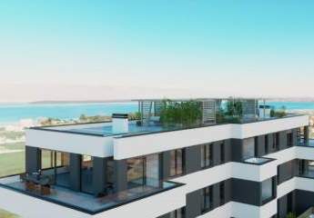 Moderne Neubau-Appartements mit Dachterrasse und Meerblick