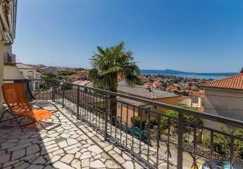 Gepflegtes Appartement mit Meerblick in Crikvenica
